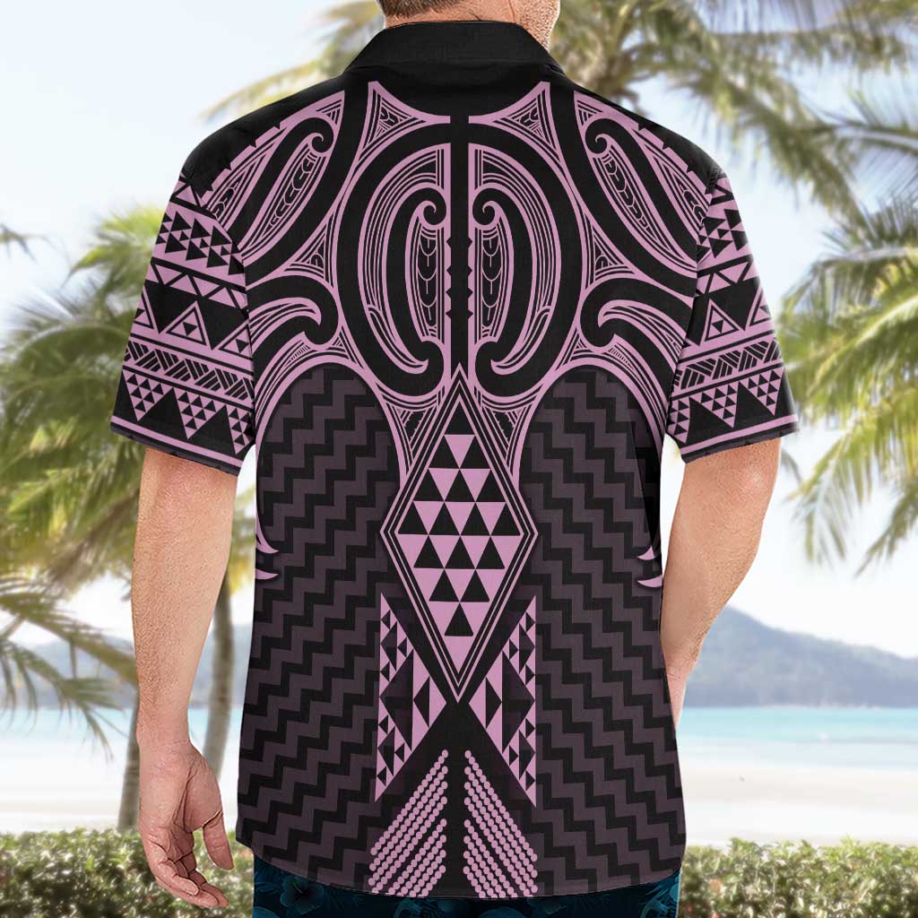 Mawhero Maori Ta Moko Poutama Art Hawaiian Shirt LT9 - Polynesian Pride