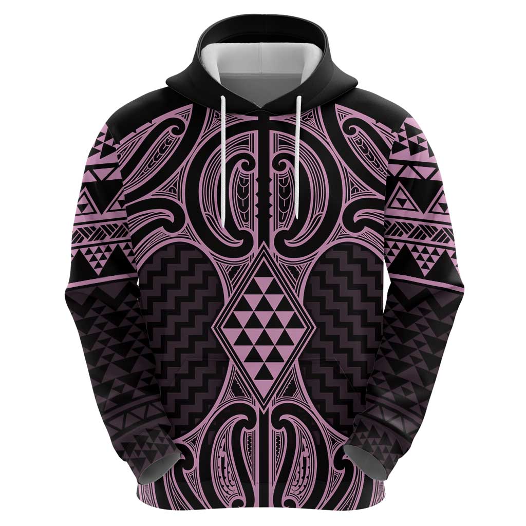 Mawhero Maori Ta Moko Poutama Art Hoodie
