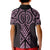Mawhero Maori Ta Moko Poutama Art Kid Polo Shirt