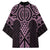 Mawhero Maori Ta Moko Poutama Art Kimono - Polynesian Pride