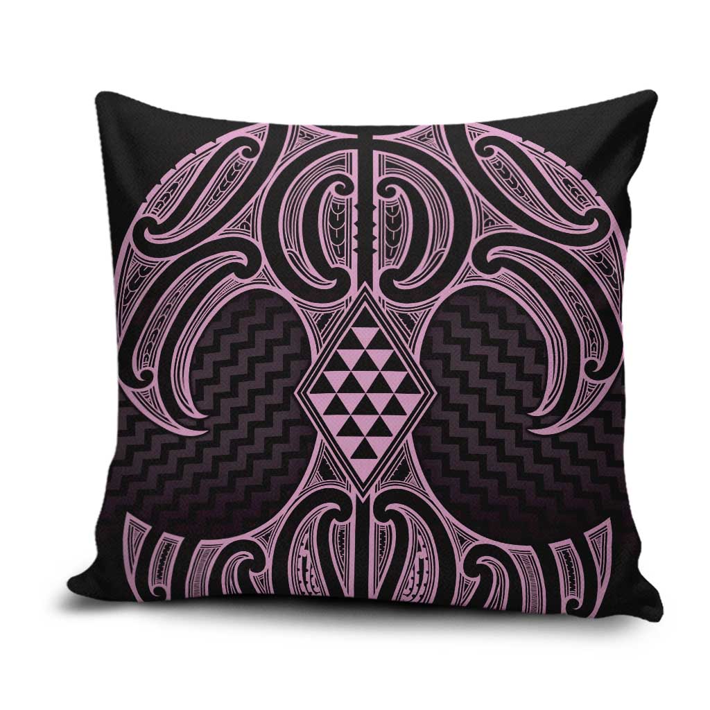 Mawhero Maori Ta Moko Poutama Art Pillow Cover - Polynesian Pride