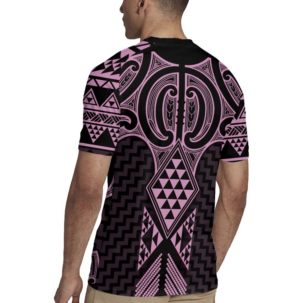 Mawhero Maori Ta Moko Poutama Art Rugby Jersey