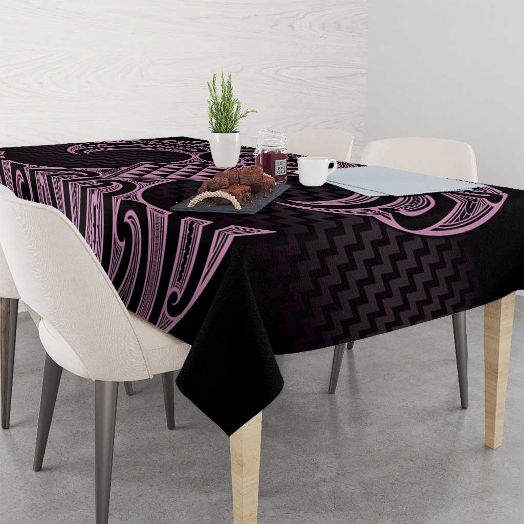 Mawhero Maori Ta Moko Poutama Art Tablecloth LT9 - Polynesian Pride