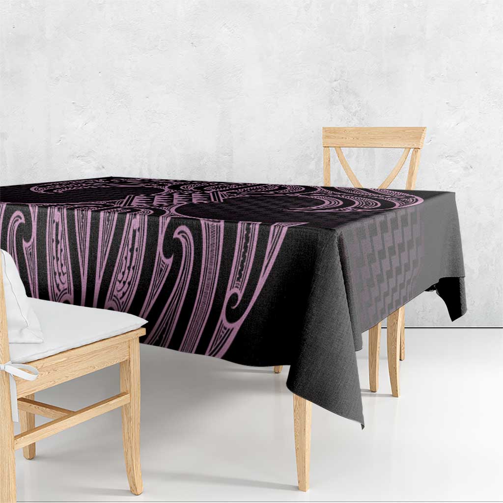 Mawhero Maori Ta Moko Poutama Art Tablecloth LT9 - Polynesian Pride