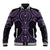 Waiporoporo Maori Ta Moko Poutama Art Baseball Jacket