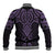 Waiporoporo Maori Ta Moko Poutama Art Baseball Jacket