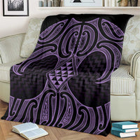 Waiporoporo Maori Ta Moko Poutama Art Blanket LT9 - Polynesian Pride