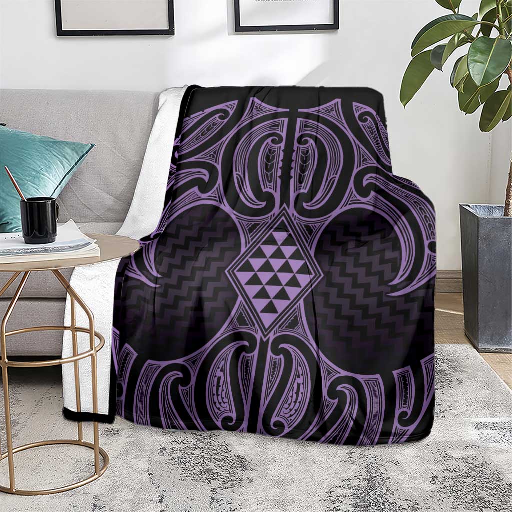 Waiporoporo Maori Ta Moko Poutama Art Blanket LT9 - Polynesian Pride