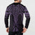 Waiporoporo Maori Ta Moko Poutama Art Button Sweatshirt
