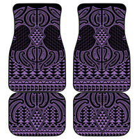 Waiporoporo Maori Ta Moko Poutama Art Car Mats LT9 - Polynesian Pride