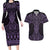 Waiporoporo Maori Ta Moko Poutama Art Couples Matching Long Sleeve Bodycon Dress and Hawaiian Shirt
