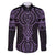 Waiporoporo Maori Ta Moko Poutama Art Family Matching Puletasi and Hawaiian Shirt