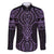 Waiporoporo Maori Ta Moko Poutama Art Family Matching Summer Maxi Dress and Hawaiian Shirt