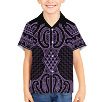 Waiporoporo Maori Ta Moko Poutama Art Hawaiian Shirt LT9 - Polynesian Pride