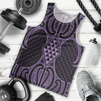 Waiporoporo Maori Ta Moko Poutama Art Men Tank Top LT9 - Polynesian Pride