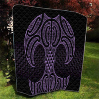 Waiporoporo Maori Ta Moko Poutama Art Quilt