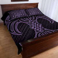 Waiporoporo Maori Ta Moko Poutama Art Quilt Bed Set LT9 - Polynesian Pride