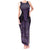 Waiporoporo Maori Ta Moko Poutama Art Tank Maxi Dress
