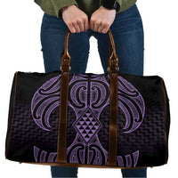 Waiporoporo Maori Ta Moko Poutama Art Travel Bag - Polynesian Pride