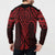 Whero Maori Ta Moko Poutama Art Button Sweatshirt