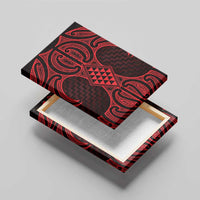 Whero Maori Ta Moko Poutama Art Canvas Wall Art LT9 - Polynesian Pride