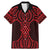 Whero Maori Ta Moko Poutama Art Family Matching Mermaid Dress and Hawaiian Shirt