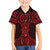 Whero Maori Ta Moko Poutama Art Family Matching Puletasi and Hawaiian Shirt