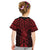 Whero Maori Ta Moko Poutama Art Kid T Shirt