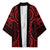 Whero Maori Ta Moko Poutama Art Kimono - Polynesian Pride