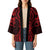 Whero Maori Ta Moko Poutama Art Kimono - Polynesian Pride