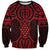 Whero Maori Ta Moko Poutama Art Sweatshirt
