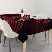 Whero Maori Ta Moko Poutama Art Tablecloth LT9 - Polynesian Pride