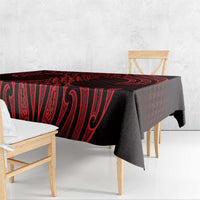Whero Maori Ta Moko Poutama Art Tablecloth LT9 - Polynesian Pride