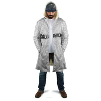 New Zealand Rangatira Custom Cloak All White Niho Taniwha Maori Tribal - Polynesian Pride