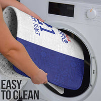 New Zealand Rugby Pacific Personalised Bathroom Set Maori Style Tribal Tapa Pattern - Polynesian Pride