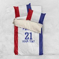 New Zealand Rugby Pacific Personalised Bedding Set Maori Style Tribal Tapa Pattern