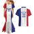 New Zealand Rugby Pacific Personalised Couples Matching Mermaid Dress and Hawaiian Shirt Maori Style Tribal Tapa Pattern