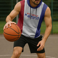 New Zealand Rugby Pacific Personalised Sleeveless Hoodie Maori Style Tribal Tapa Pattern - Polynesian Pride