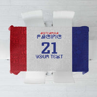 New Zealand Rugby Pacific Personalised Tablecloth Maori Style Tribal Tapa Pattern