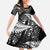 New Zealand Rugby Pacific Personalised Family Matching Puletasi and Hawaiian Shirt All Black Maori Pasifika Fern Pattern