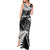 New Zealand Rugby Pacific Personalised Tank Maxi Dress All Black Maori Pasifika Fern Pattern