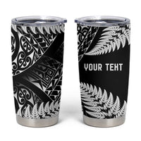 New Zealand Rugby Pacific Personalised Tumbler Cup All Black Maori Pasifika Fern Pattern
