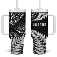 New Zealand Rugby Pacific Personalised Tumbler With Handle All Black Maori Pasifika Fern Pattern