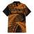 New Zealand Rugby Pacific Personalised Family Matching Puletasi and Hawaiian Shirt All Gold Maori Pasifika Fern Pattern