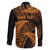 New Zealand Rugby Pacific Personalised Family Matching Puletasi and Hawaiian Shirt All Gold Maori Pasifika Fern Pattern