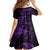 New Zealand Rugby Pacific Personalised Family Matching Puletasi and Hawaiian Shirt All Purple Maori Pasifika Fern Pattern