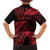 New Zealand Rugby Pacific Personalised Family Matching Puletasi and Hawaiian Shirt All Red Maori Pasifika Fern Pattern
