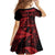 New Zealand Rugby Pacific Personalised Family Matching Puletasi and Hawaiian Shirt All Red Maori Pasifika Fern Pattern