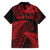 New Zealand Rugby Pacific Personalised Family Matching Puletasi and Hawaiian Shirt All Red Maori Pasifika Fern Pattern