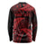 New Zealand Rugby Pacific Personalised Long Sleeve Shirt All Red Maori Pasifika Fern Pattern